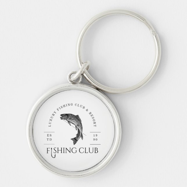 Chaveiro Clube de Pesca (Frente)
