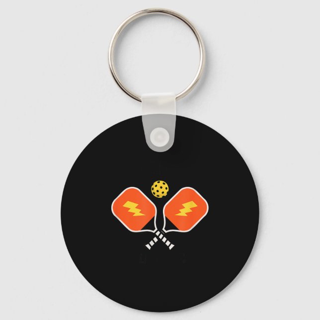 Chaveiro clube de pickleball de Toledo equipe de bola de pi (Frente)
