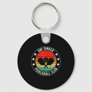 Chaveiro clube de pickleball do dia dinker legenda engraçad