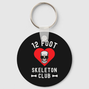 Chaveiro Clube do Esqueleto de 12 Pés Gigante Skelly Gles D