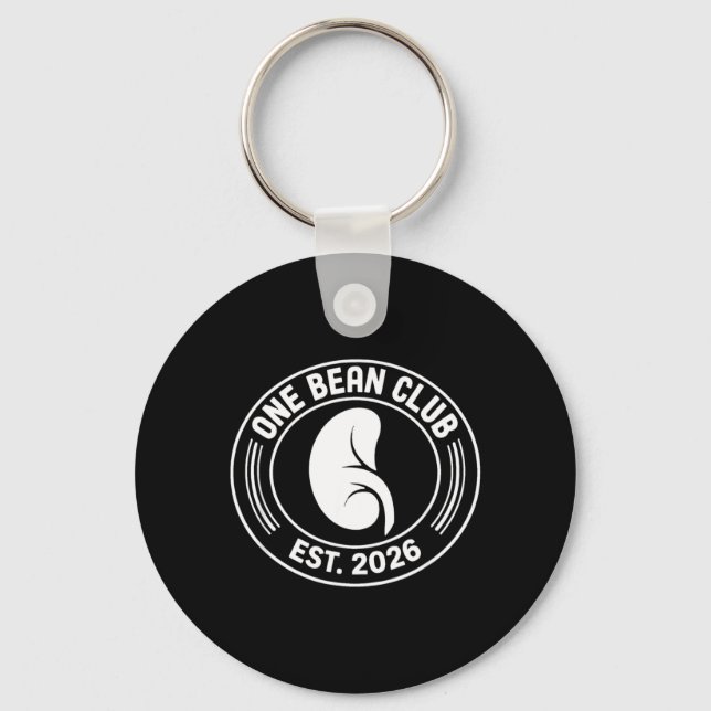 Chaveiro Clube One Bean 2026 Transplante de Doador de Rim (Frente)