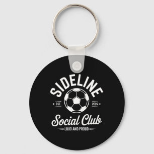 Chaveiro Clube Social da Linha Lateral do Jogo de Futebol A