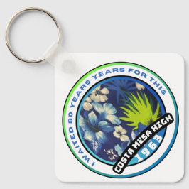 Chaveiro CMHS 60 anos Reunion Hawaiian Theme Key Chain