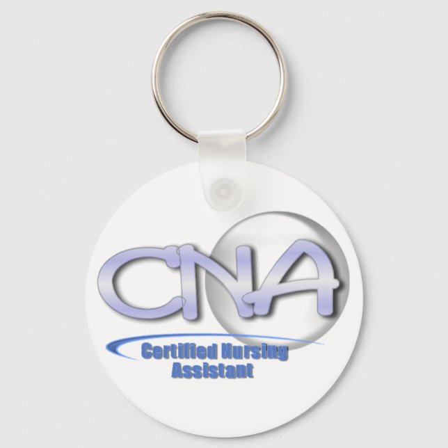 CHAVEIRO CNA FUN BLUE - ASSISTENTE DE ENFERMAGEM CERTIFICAD (Frente)