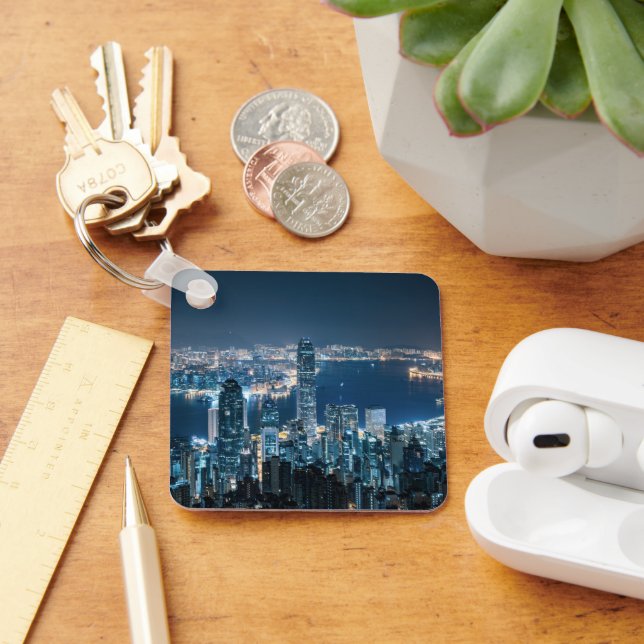 Chaveiro Coastline | Ilha de Hong Kong, Ásia (Mesa)