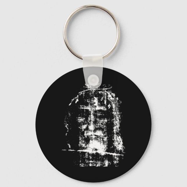 Chaveiro Cobertura de Turim Jesus Cristo Face T-ShirtA Turi (Frente)