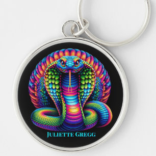 Chaveiro Cobra colorido