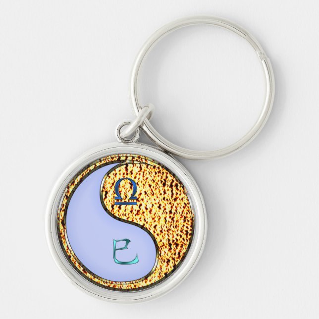 Chaveiro Cobra de Libra e Fogo (Frente)