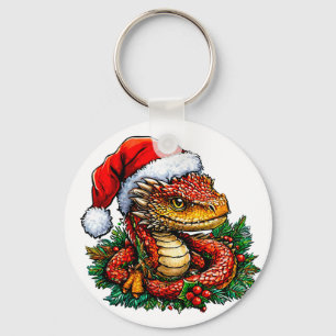 Chaveiro cobra de Natal