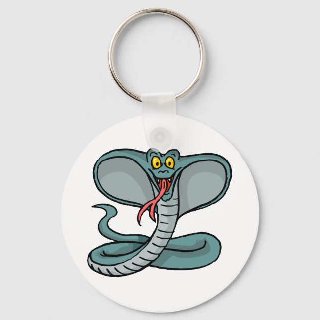 Chaveiro Cobra Feliz (Frente)