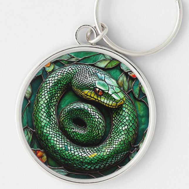 Chaveiro Cobra Verde (Frente)
