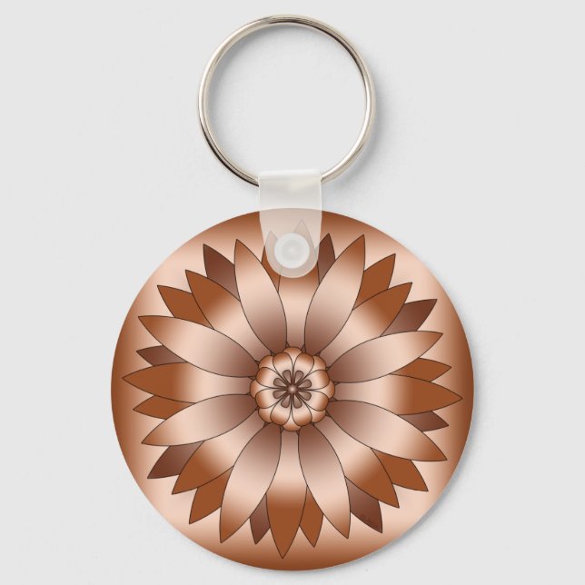 Chaveiro Cobre Rosette (Frente)