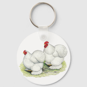 Chaveiro Cochim: Bantams brancos