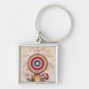 Chaveiro Cockade, emblema de 1848