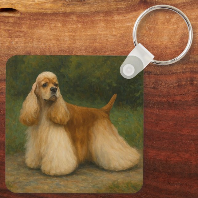 Chaveiro Cocker Spaniel (Verso)