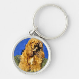 Chaveiro Cocker Spaniel Art