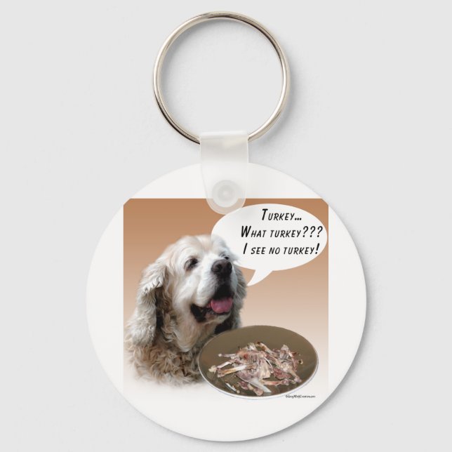 Chaveiro Cocker Spaniel Turquia (Frente)