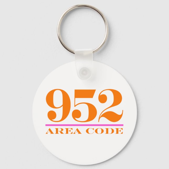 Chaveiro Código de área 952 (Frente)