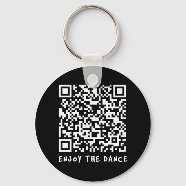 Chaveiro Código Interativo Funny Qr Trump Dancing _1 (Frente)