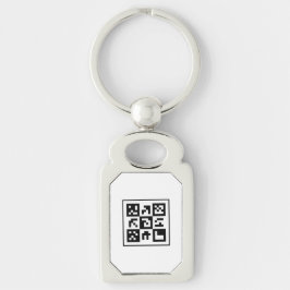 Chaveiro código qr