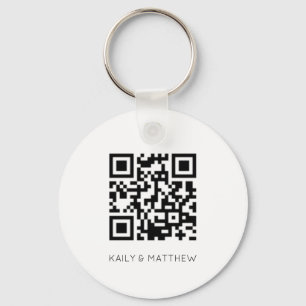 Chaveiro Código QR Casamento Salvar data