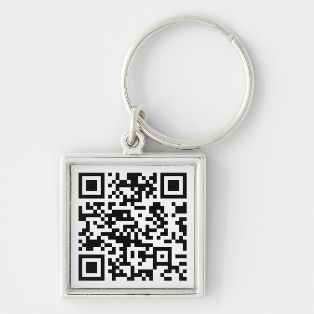 Chaveiro Código QR criado instantaneamente (inserindo sua U (Frente)