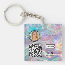 Código Qr de Fotografia do logotipo comercial para
