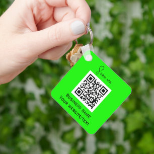 Chaveiro Código QR Logotipo comercial Profissional Neul Ver