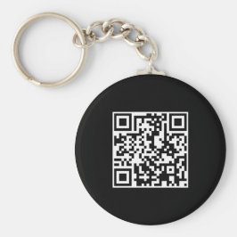 Chaveiro código QR personalizável