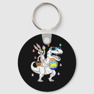 Chaveiro Coelhinho da Páscoa Andando T Rex Dinossauro Diver