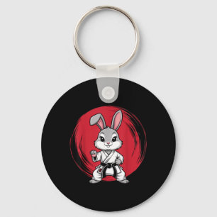 Chaveiro Coelho Artes Marciais Bunny Karatê Jiu-Jitsu Judô