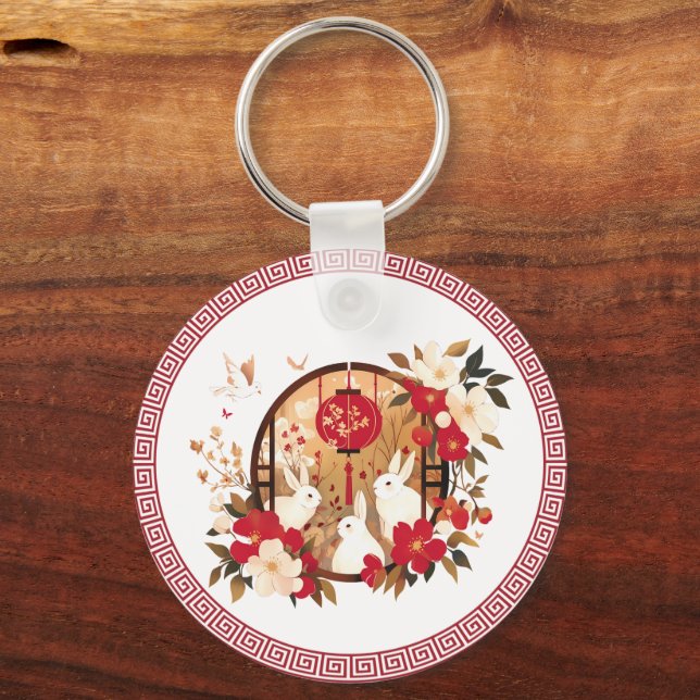 Chaveiro Coelho Chinês (Verso)