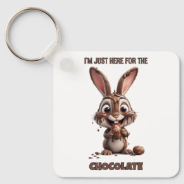 Chaveiro Coelho de Páscoa Engraçado – Design de Páscoa Fofo