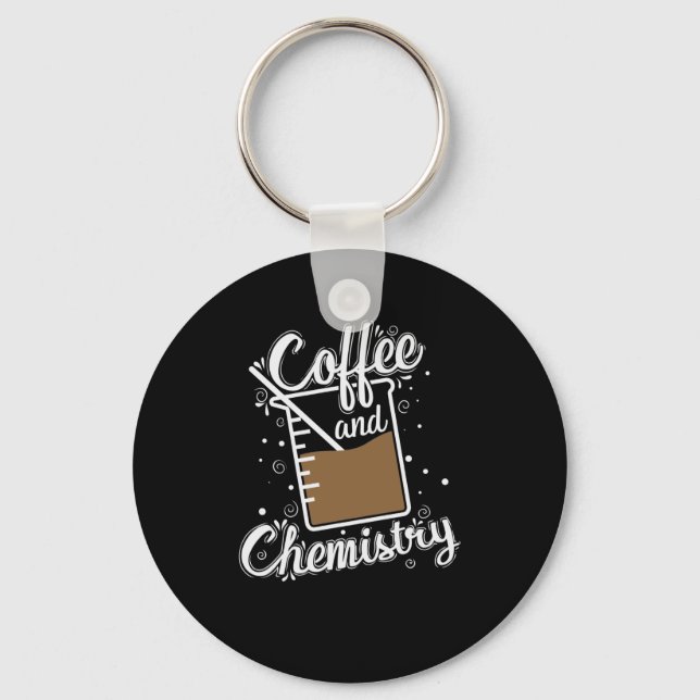 Chaveiro Coffee and Chemistry Messbecher im Labor (Frente)