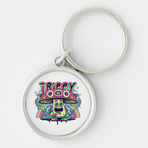 Chaveiro Cogumelo Trippy Feliz