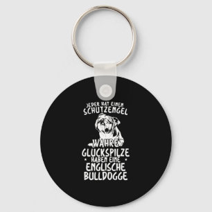 Chaveiro Cogumelos Tem Um Buldogue Inglês