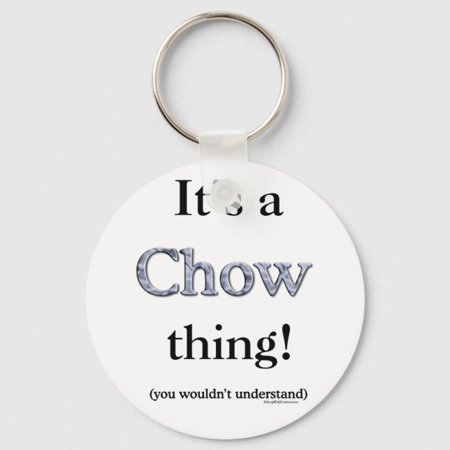 Chaveiro Coisa Chow Chow (Frente)