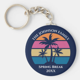 Chaveiro Coisa de praia tropical costeira, Blue Beach