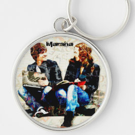 Chaveiro Colagem de Adolescentes Temidos na Escola Personal