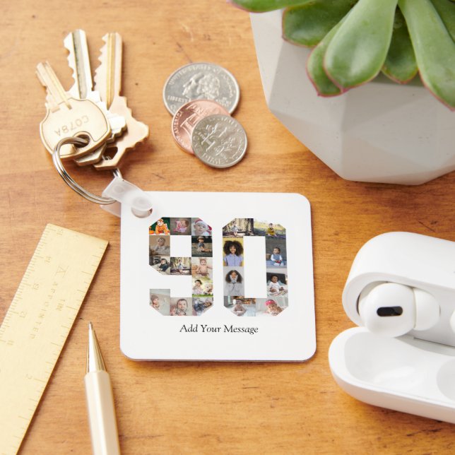 Chaveiro Colagem de Fotos 90 (Mesa)