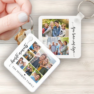 Chaveiro Colagem de fotos com roteiro moderno personalizado