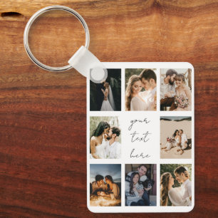 Chaveiro Colagem de Fotos Personalizadas Família Imagem