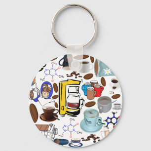 Chaveiro Colagem do café