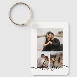 Chaveiro Colagem Personalizada de Fotos e Texto