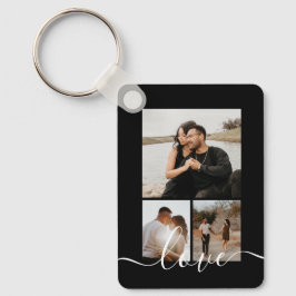 Chaveiro Colagem Personalizada de Fotos e Texto