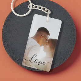 Chaveiro Colagem Personalizada de Fotos e Texto