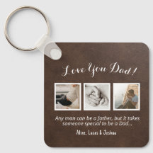★ Colar de Foto Colagem Amor Você Pai Personalizáv