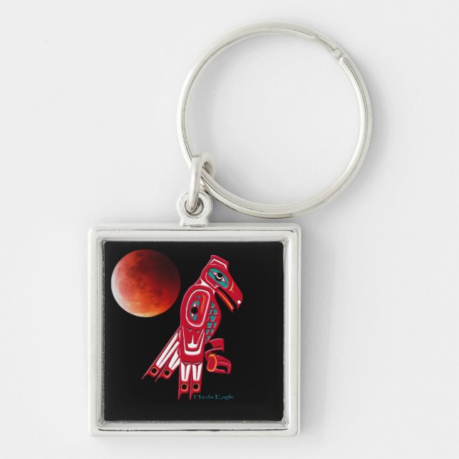 Chaveiro Coleção de Cadeia de Chaves do Native American HAI (Frente)