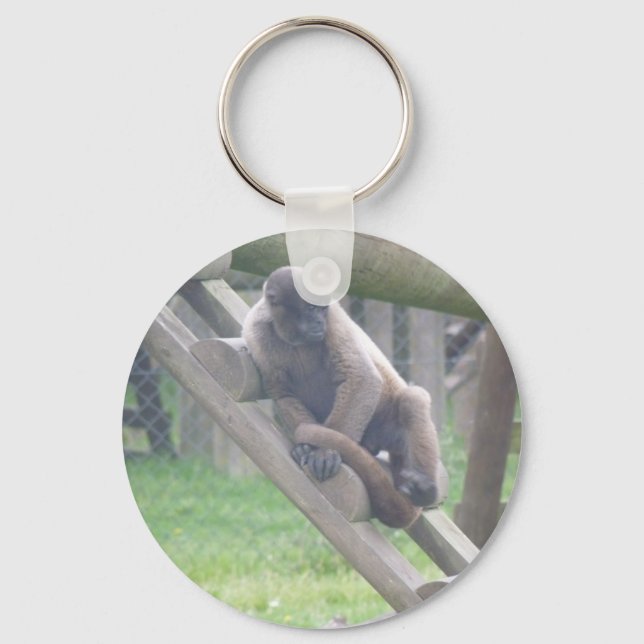 Chaveiro Coleção de Chave do Macaco Wooly, Coleção de Anima (Frente)