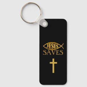 Chaveiro Coleção de Presentes de Fé: Jesus Salva 